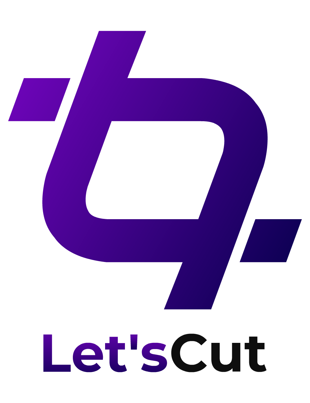 let's cut logo mobile